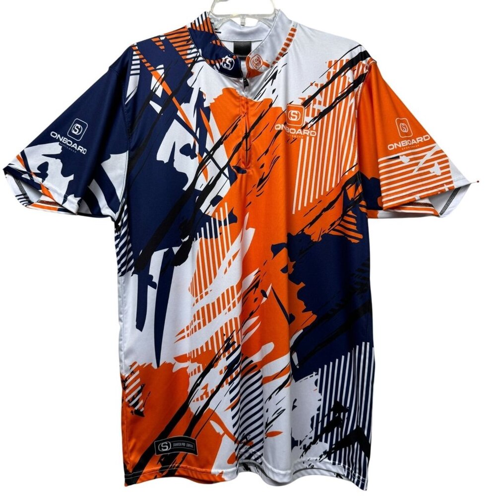 Onboard Eagle Eye Shaw Manhattan Pro Range Graphic Polo Jersey Shirt L - Picture 1 of 13